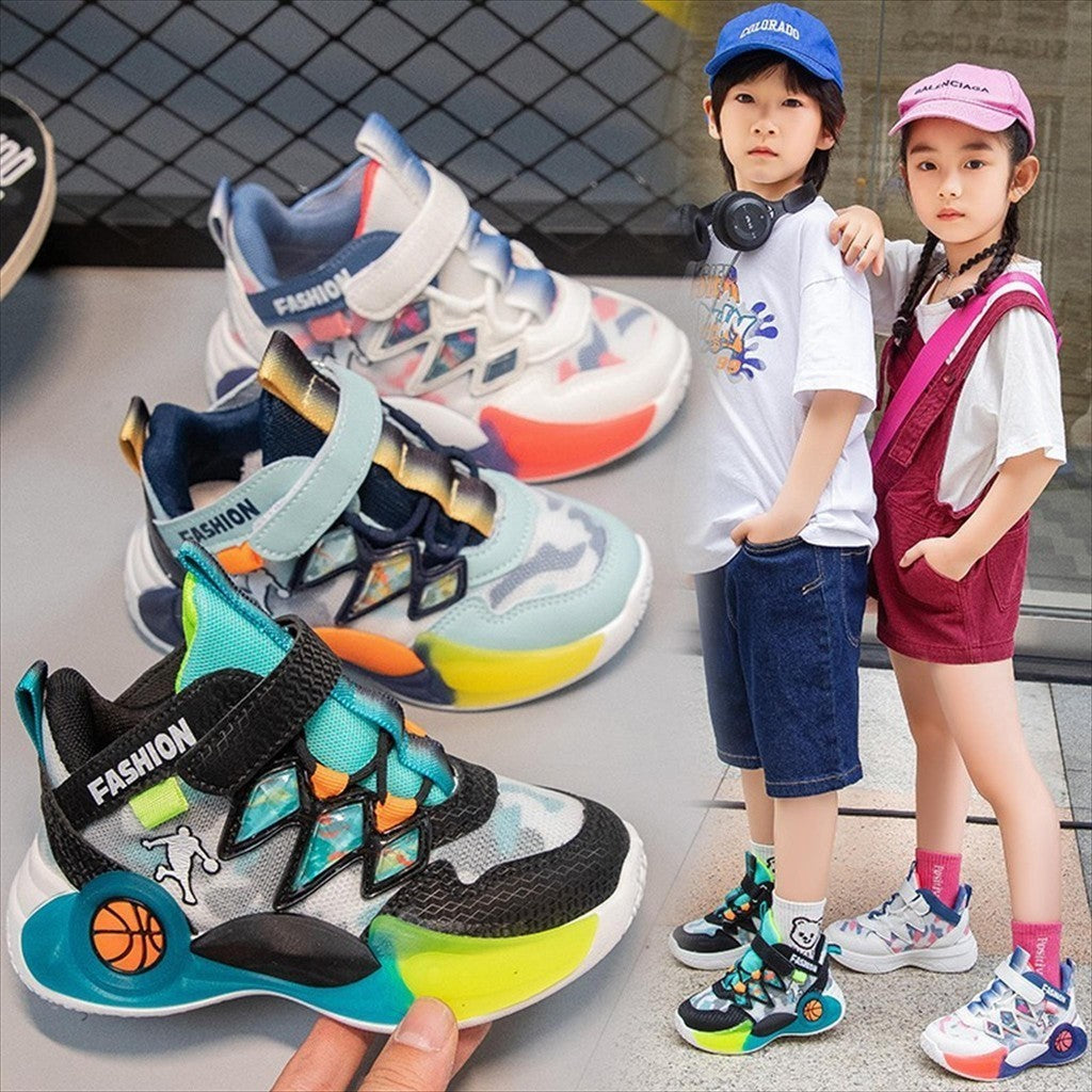 Sepatu MARTY Sepatu Basket Anak Laki-laki Dan Perempuan Import 26-37 Usia 2-11Tahun