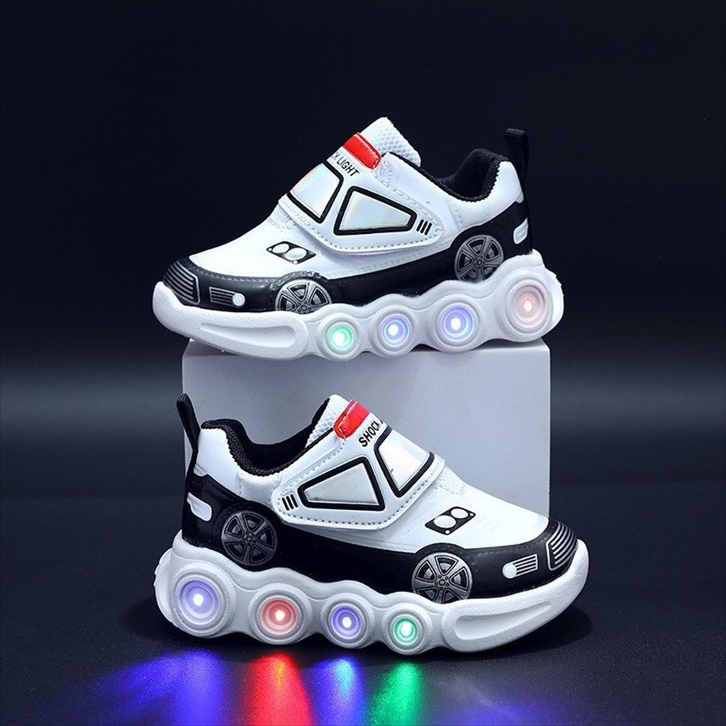 Sepatu GAVIN Sepatu LED Anak Laki-laki Import 21-30 Usia 1-5Tahun