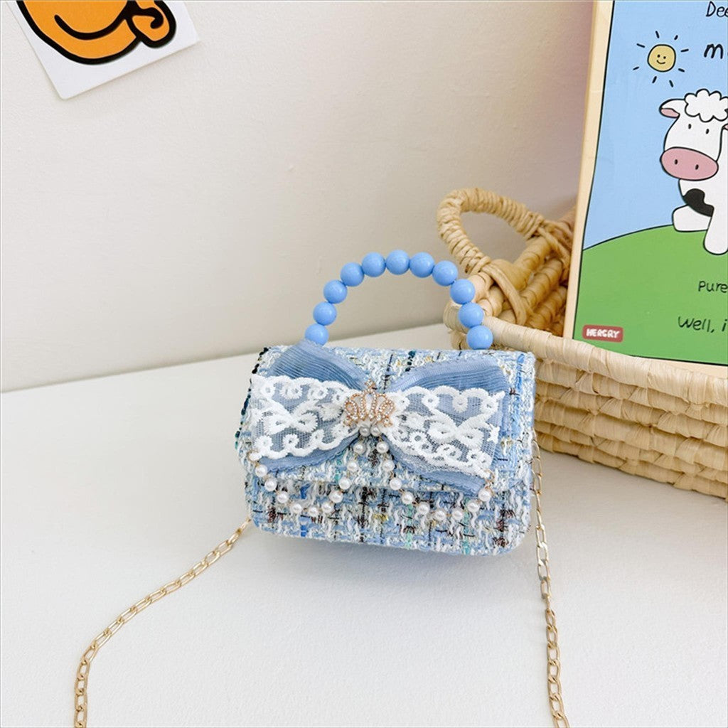 Tas VELISTA Tas  Selempang Mini /Bag Mutiara Anak Perempuan Import