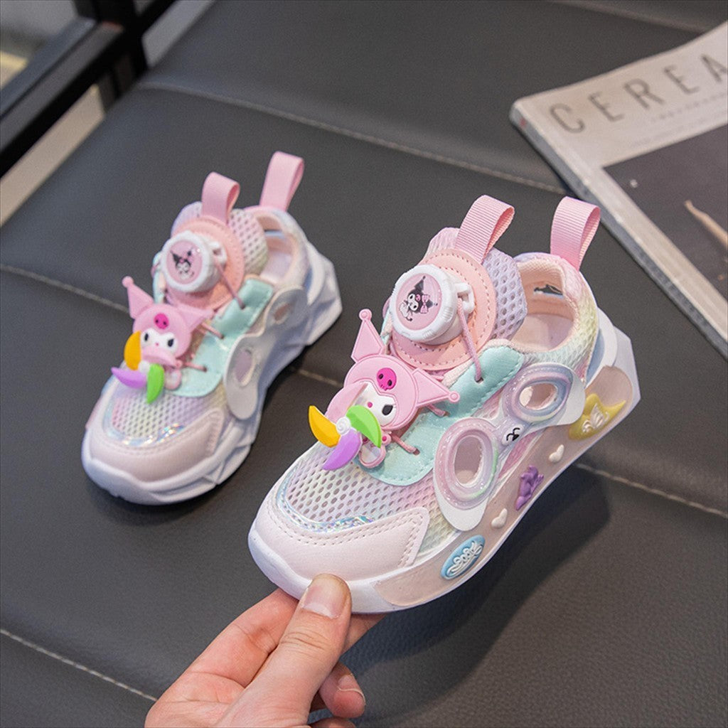 Sepatu KUROMI GENEVIV Sepatu Anak Perempuan Import 26-34 Usia 3-9Tahun