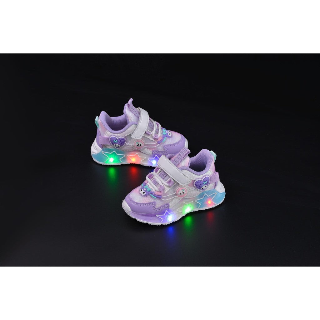 Sepatu MY MELODY TINKE Sepatu LED Anak Perempuan Import 21-30 Usia 1-5Tahun