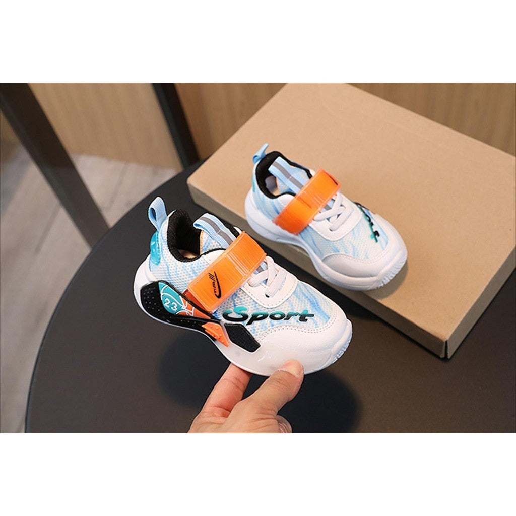 Sepatu BIRDI Sepatu Anak Laki-laki LED Import 22-31 Usia 1-5Tahun