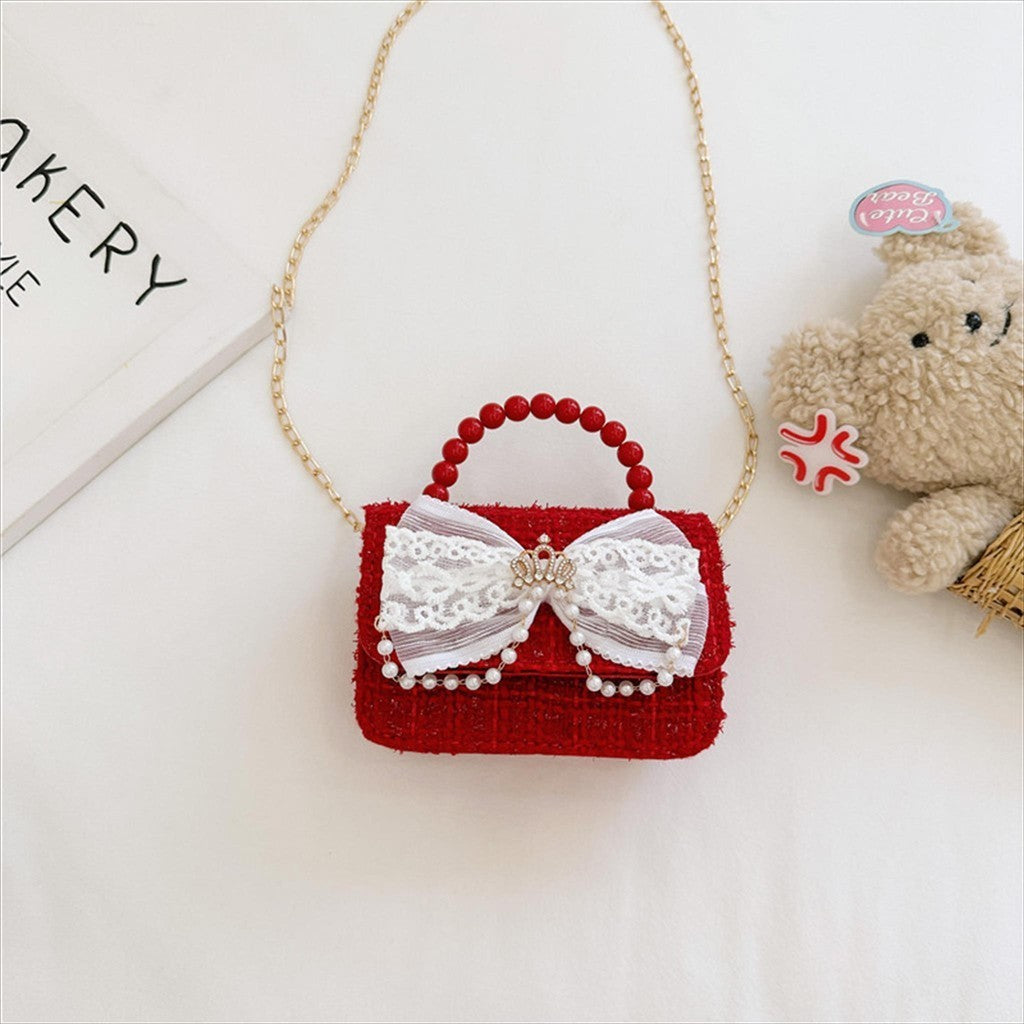 Tas VELISTA Tas  Selempang Mini /Bag Mutiara Anak Perempuan Import