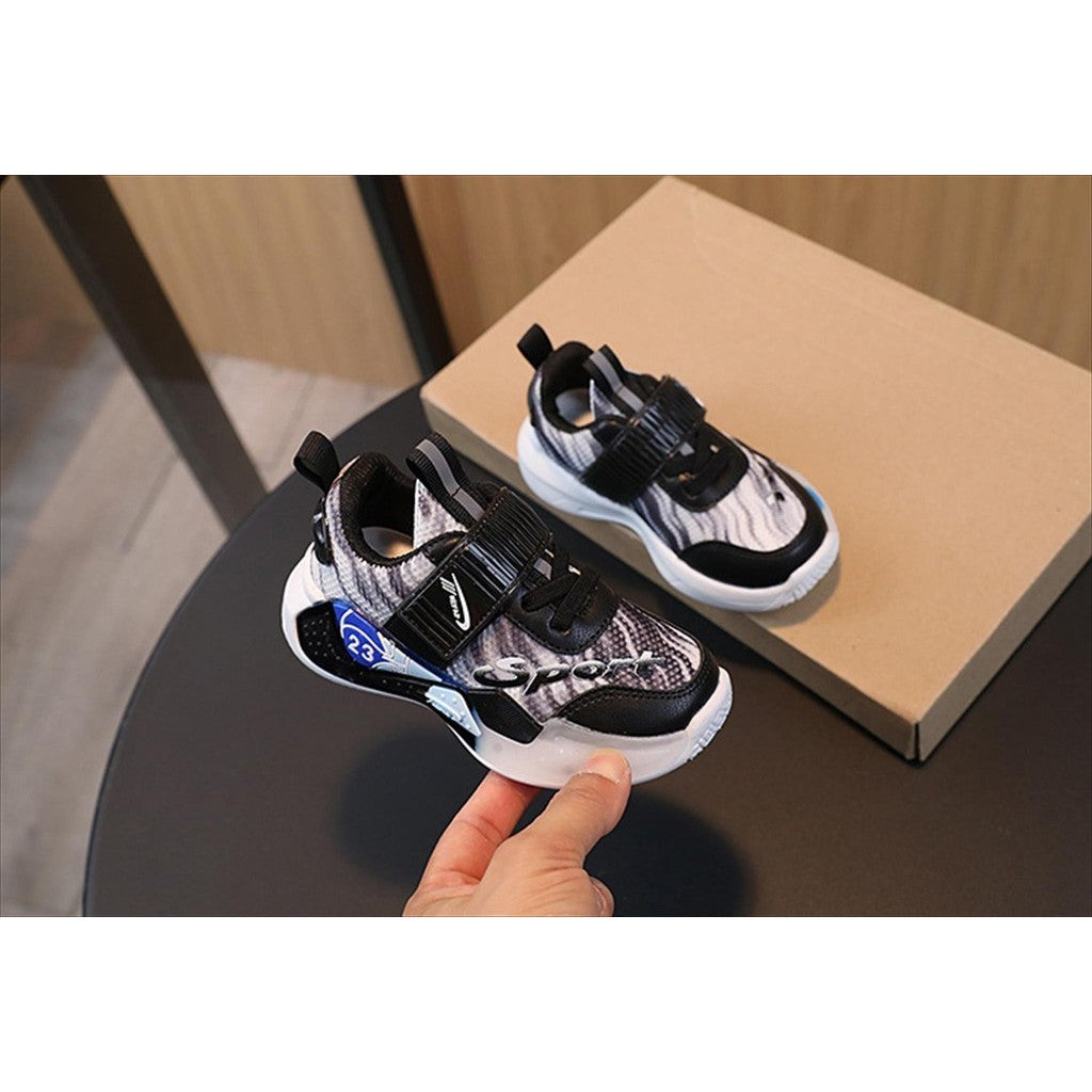 Sepatu BIRDI Sepatu Anak Laki-laki LED Import 22-31 Usia 1-5Tahun