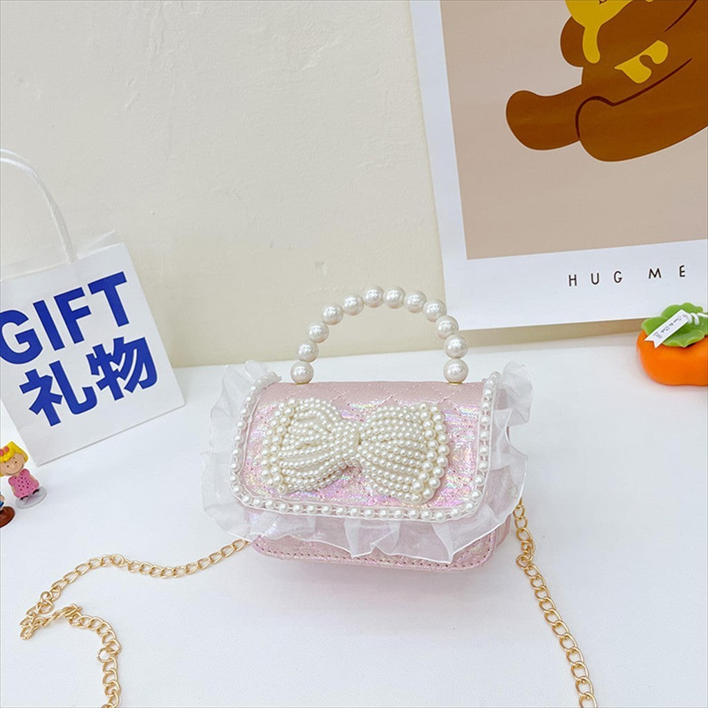 Tas CARMEN Tas Selempang Jelly Glossy Mini / Jelly Bag Mutiara Anak Perempuan Import