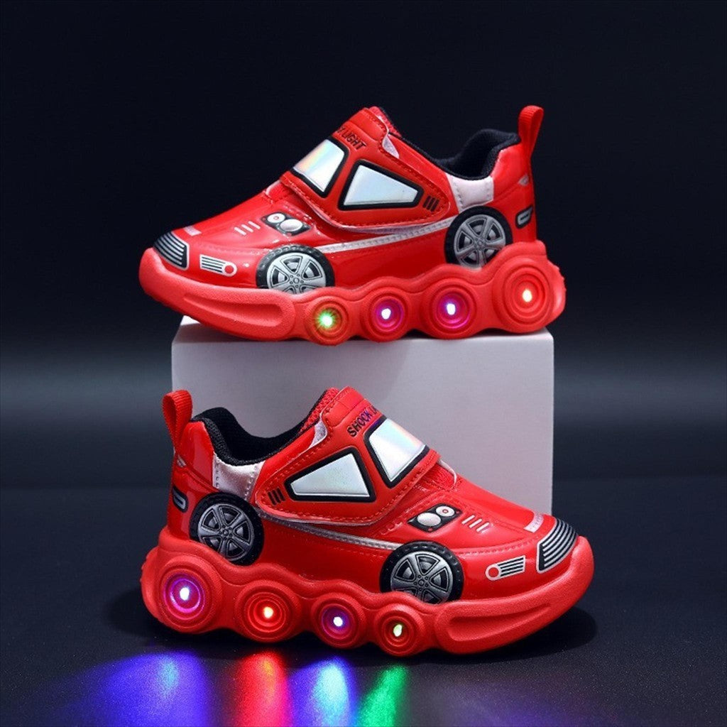 Sepatu GAVIN Sepatu LED Anak Laki-laki Import 21-30 Usia 1-5Tahun