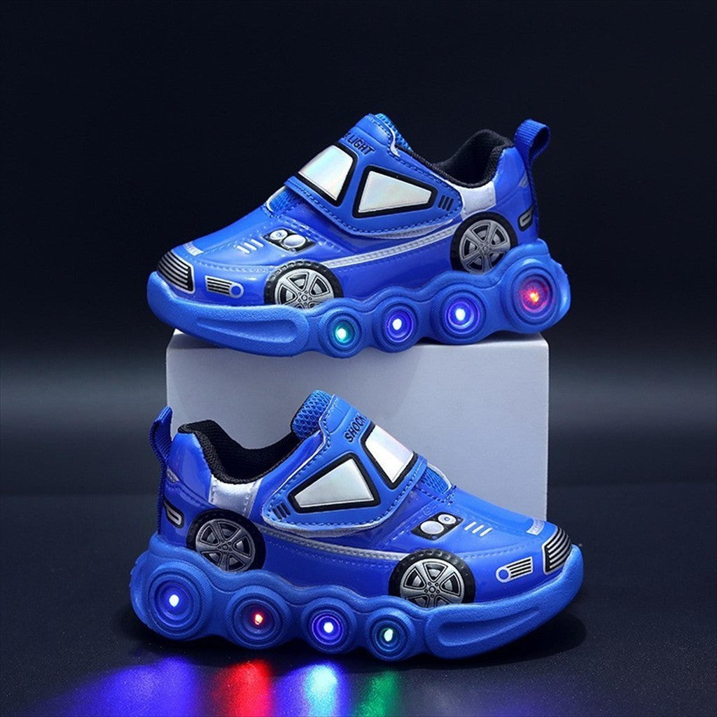 Sepatu GAVIN Sepatu LED Anak Laki-laki Import 21-30 Usia 1-5Tahun