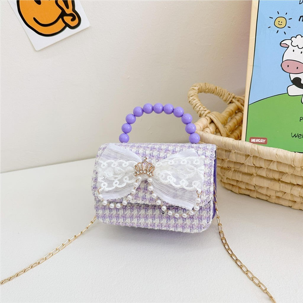 Tas VELISTA Tas  Selempang Mini /Bag Mutiara Anak Perempuan Import