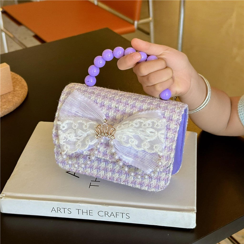 Tas VELISTA Tas  Selempang Mini /Bag Mutiara Anak Perempuan Import