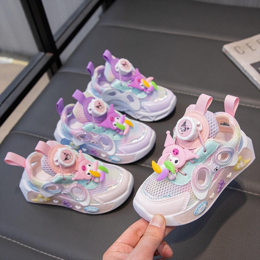 Sepatu KUROMI GENEVIV Sepatu Anak Perempuan Import 26-34 Usia 3-9Tahun