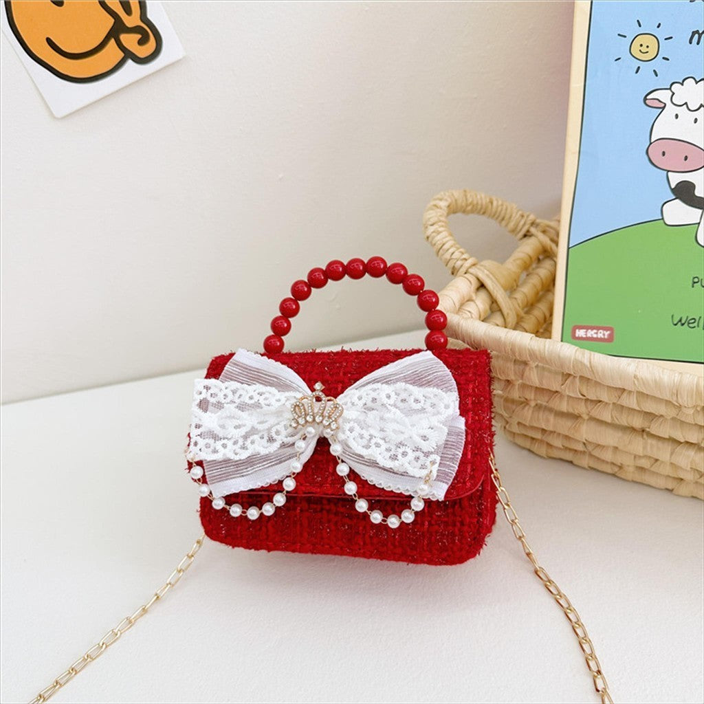 Tas VELISTA Tas  Selempang Mini /Bag Mutiara Anak Perempuan Import