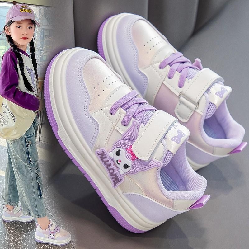 Sepatu KUROMI SAKURA Sepatu Anak Perempuan Import 26-37 Usia 2-10 Tahun