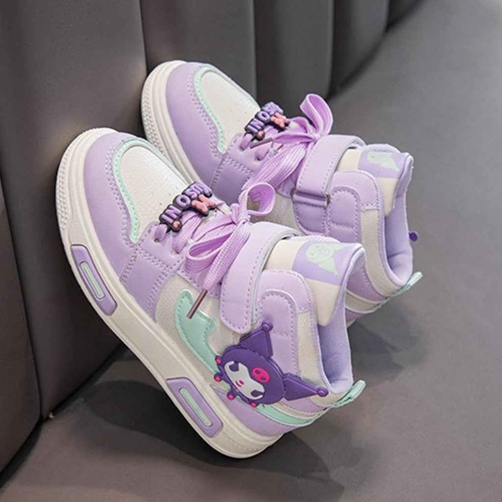 Sepatu KUROMI THEA Sepatu Boots Anak Perempuan Import 26-37 Usia 2-10Tahun