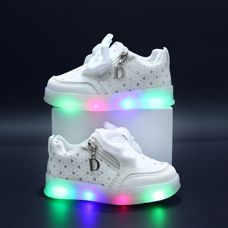 Sepatu TINA Sepatu LED Anak Perempuan Import 21-30 Usia 1-5Tahun