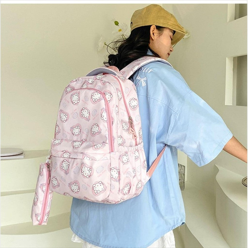 Tas Ransel SD SUPER GIRLY Ransel Sekolah  Anak Perempuan Import Karakter