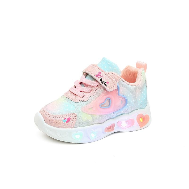Sepatu DANITA Sepatu LED Anak Perempuan Import 21-30 Usia 1-5 Tahun