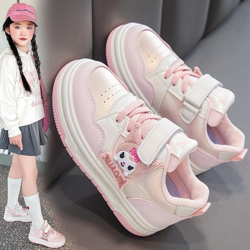 Sepatu KUROMI SAKURA Sepatu Anak Perempuan Import 26-37 Usia 2-10 Tahun
