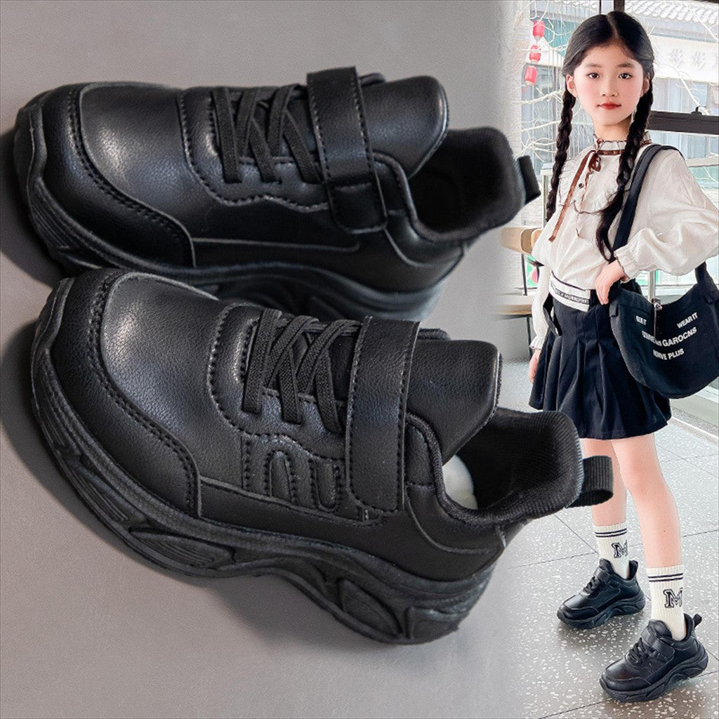Sepatu ANANTAA Sepatu Sekolah Anak Laki-laki & Perempuan Import 26-37 Usia 2-10 Tahun