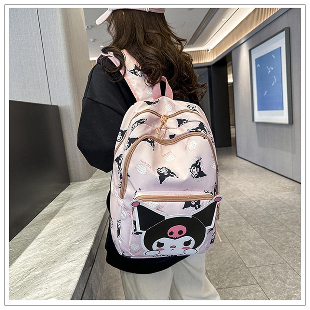 Tas SEKOLAH RANSEL KUROMI SD Ransel SD Anak Perempuan Import Karakter Kuromi