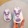 Sandal Bayi LED Dan Bisa Bunyi KUROMI Sandal Anak Perempuan Import 15-20 Usia 6bulan-1tahun