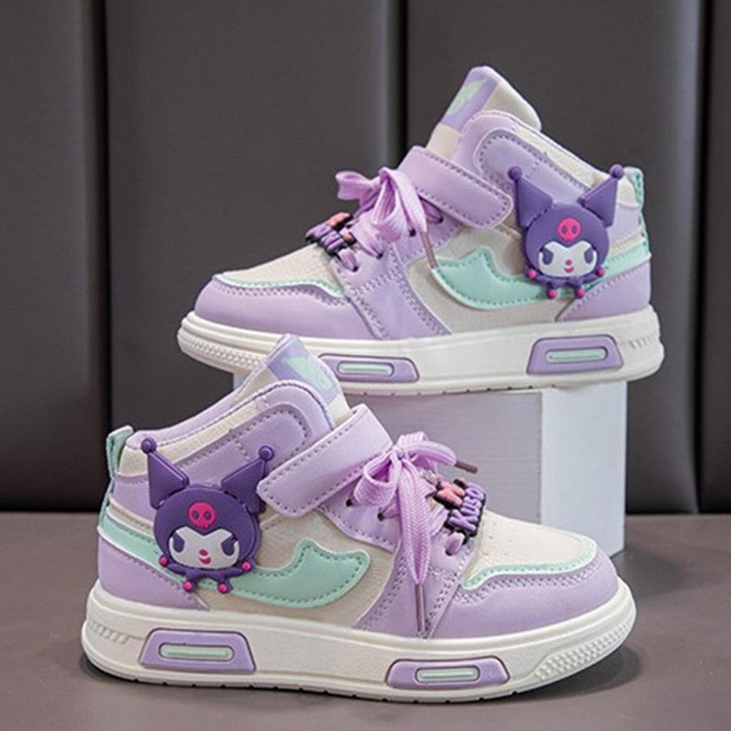 Sepatu KUROMI THEA Sepatu Boots Anak Perempuan Import 26-37 Usia 2-10Tahun