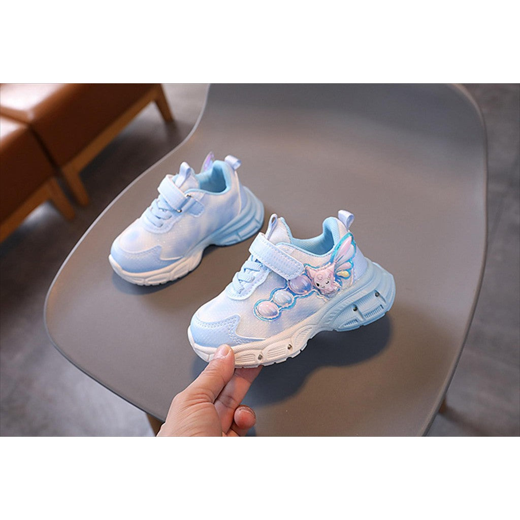 Sepatu KUROMI LAURA Sepatu LED Anak Perempuan Import 21-30 Usia 1-5Tahun