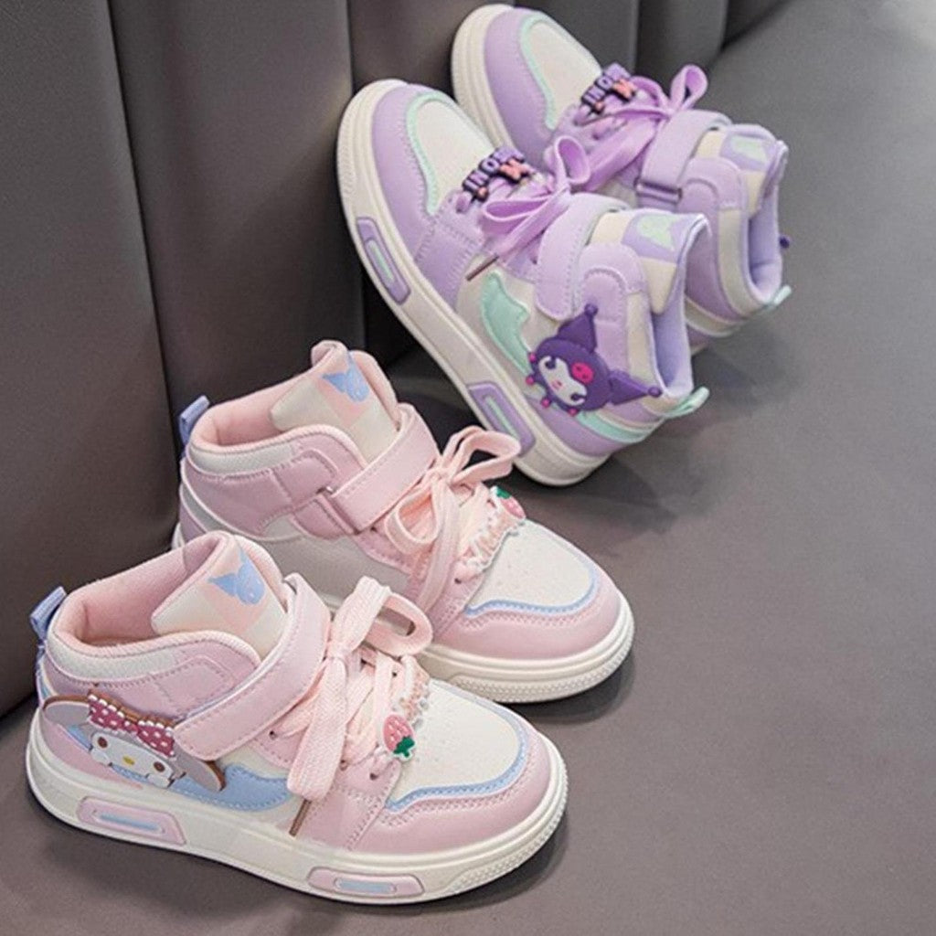 Sepatu KUROMI THEA Sepatu Boots Anak Perempuan Import 26-37 Usia 2-10Tahun
