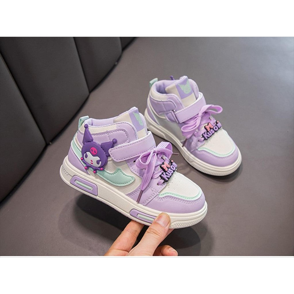 Sepatu KUROMI THEA Sepatu Boots Anak Perempuan Import 26-37 Usia 2-10Tahun