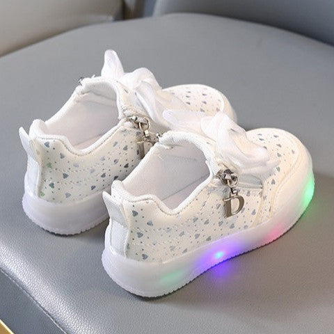 Sepatu TINA Sepatu LED Anak Perempuan Import 21-30 Usia 1-5Tahun