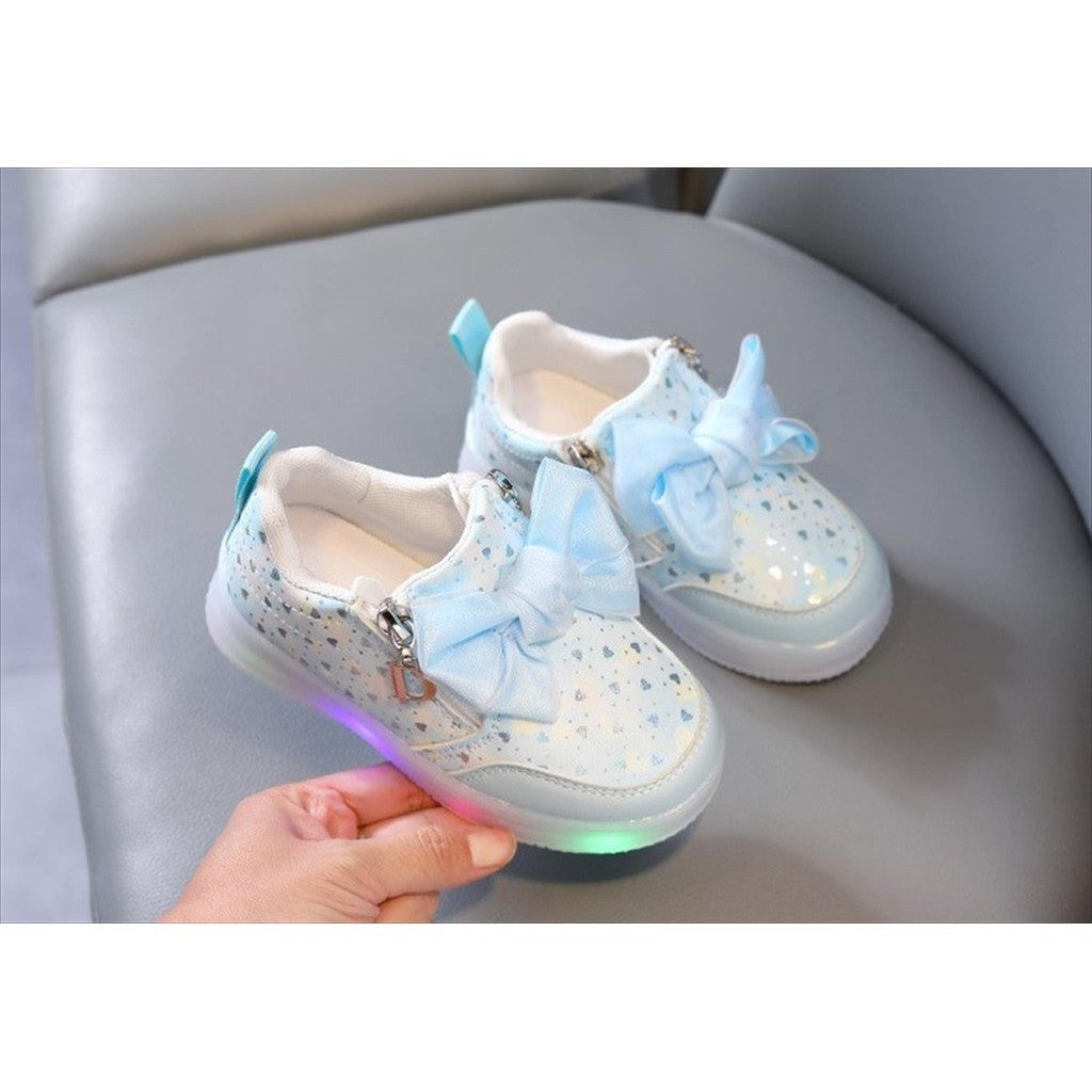 Sepatu TINA Sepatu LED Anak Perempuan Import 21-30 Usia 1-5Tahun