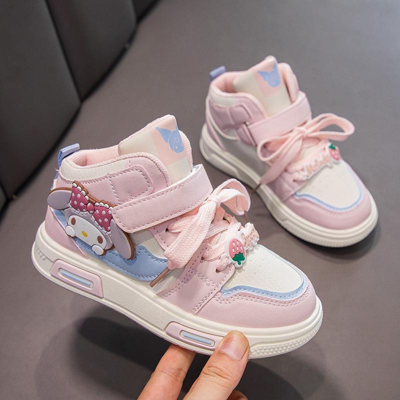 Sepatu KUROMI THEA Sepatu Boots Anak Perempuan Import 26-37 Usia 2-10Tahun