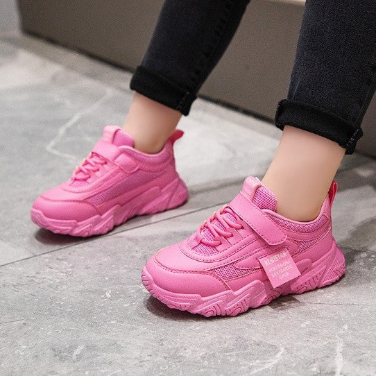 Sepatu JENNA Sneakers Import Anak Perempuan Non LED Size 26-37 Usia 2-10 Tahun