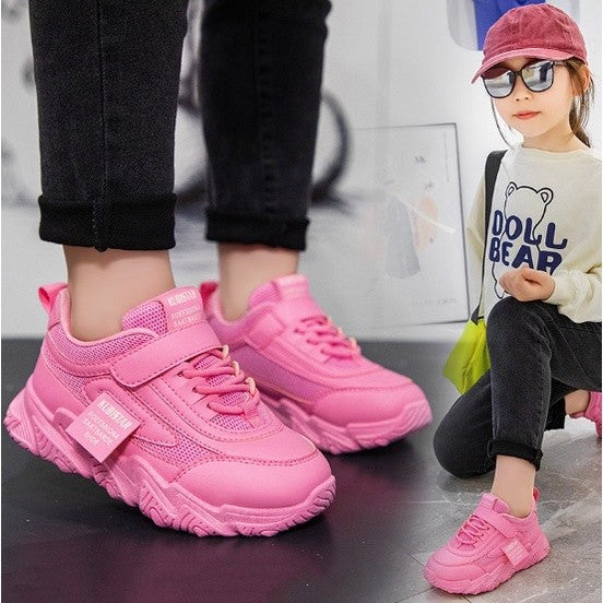 Sepatu JENNA Sneakers Import Anak Perempuan Non LED Size 26-37 Usia 2-10 Tahun