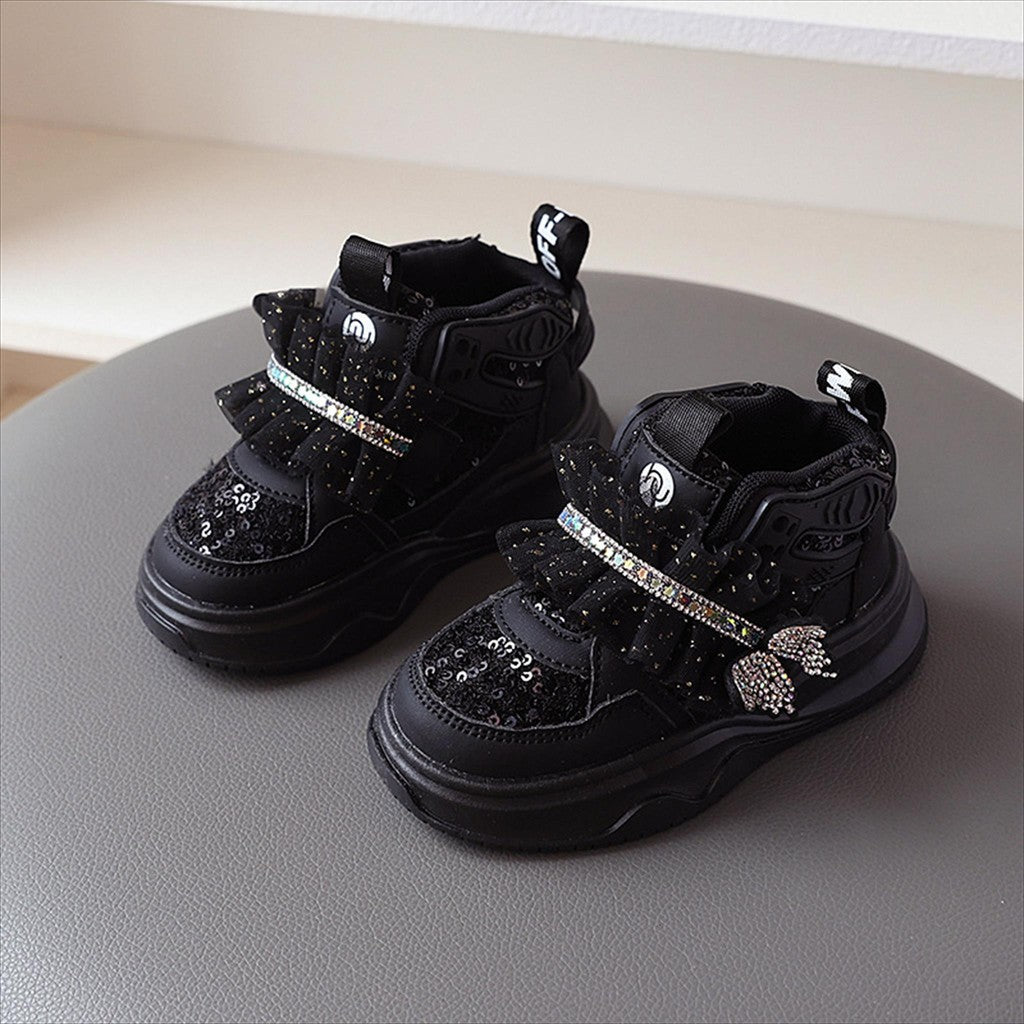 Sepatu HARISA Sepatu Boots Anak Perempuan Import 21-30 Usia 1-5 Tahun