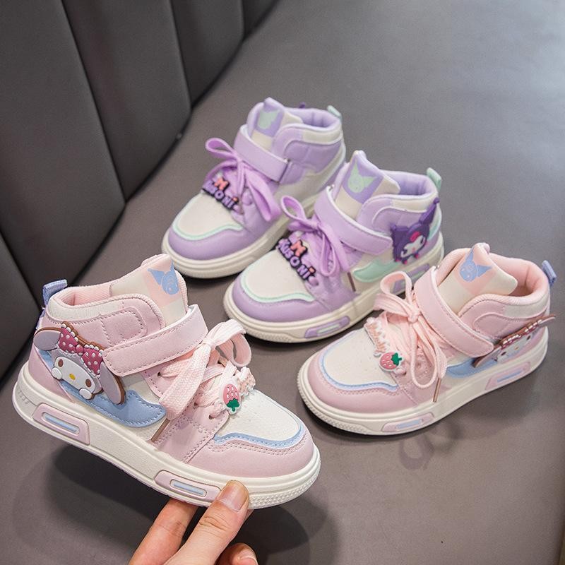 Sepatu KUROMI THEA Sepatu Boots Anak Perempuan Import 26-37 Usia 2-10Tahun
