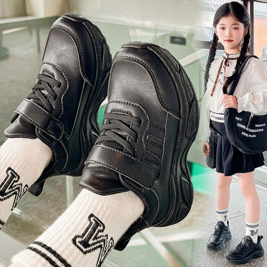 Sepatu ANANTAA Sepatu Sekolah Anak Laki-laki & Perempuan Import 26-37 Usia 2-10 Tahun