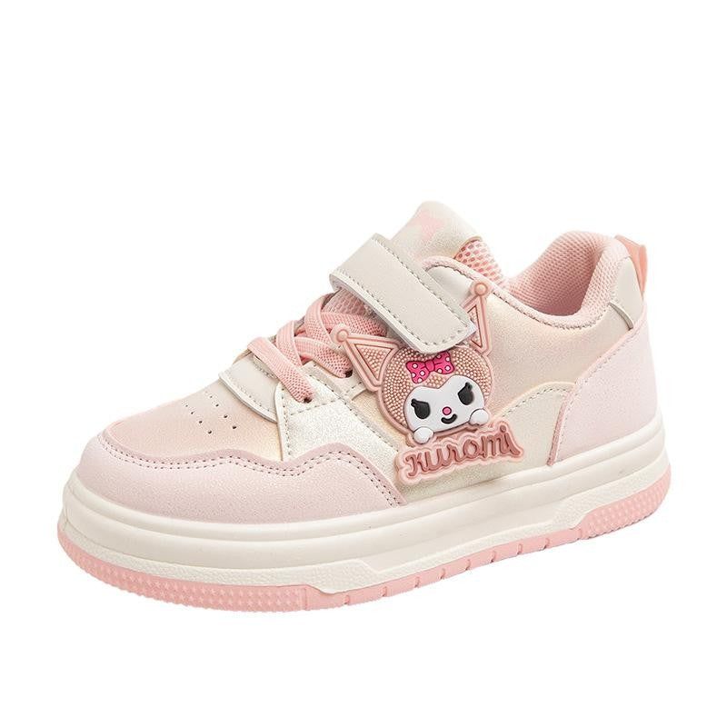 Sepatu KUROMI SAKURA Sepatu Anak Perempuan Import 26-37 Usia 2-10 Tahun
