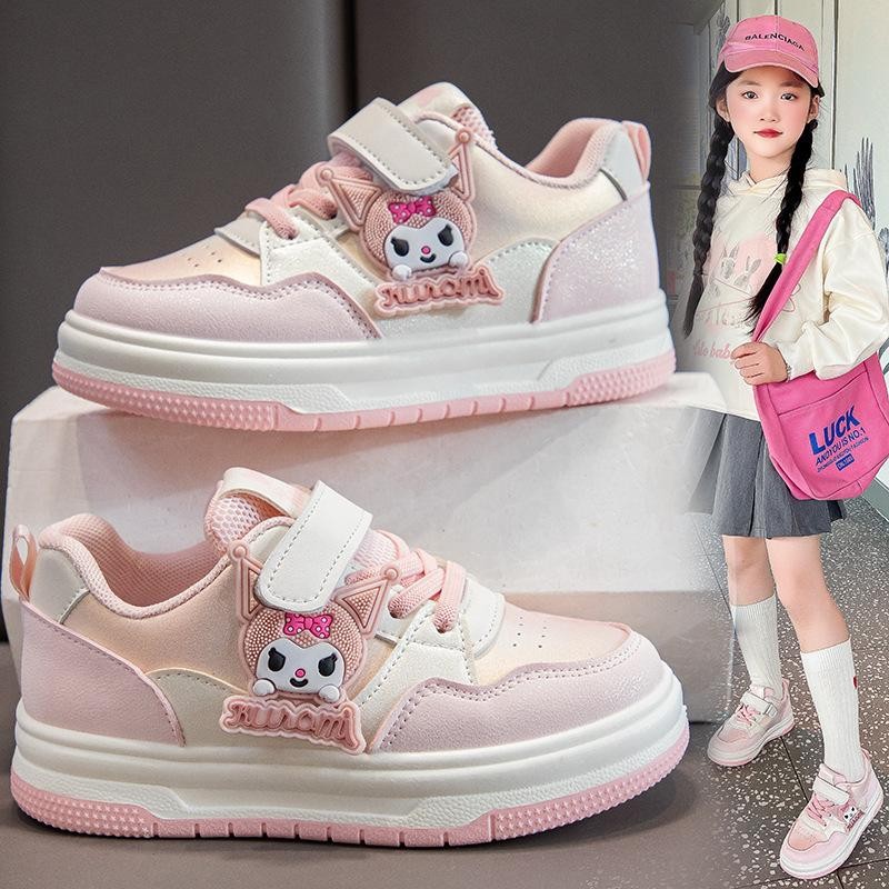 Sepatu KUROMI SAKURA Sepatu Anak Perempuan Import 26-37 Usia 2-10 Tahun