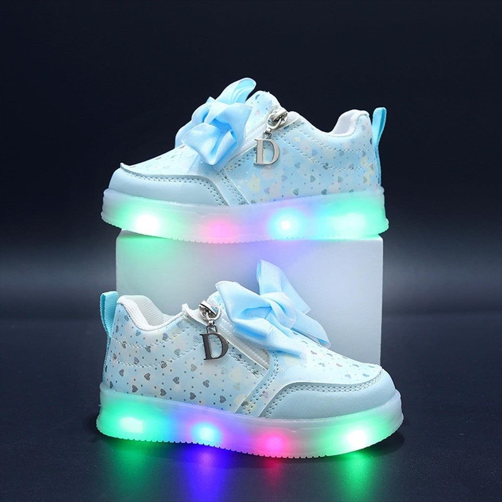 Sepatu TINA Sepatu LED Anak Perempuan Import 21-30 Usia 1-5Tahun