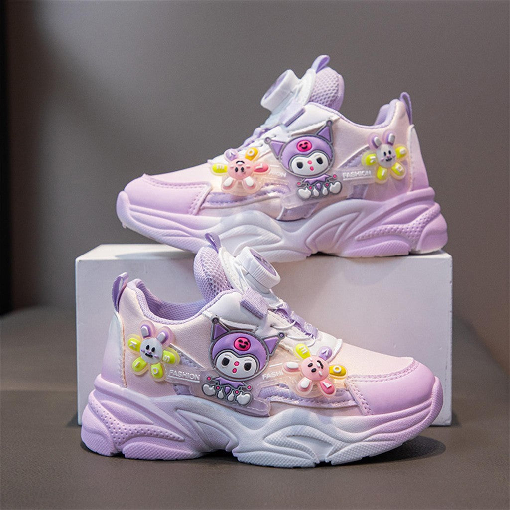 Super Junior [COD] Sepatu KUROMI MILLIE Sepatu Anak Perempuan Import 26-37 Usia 2-10Tahun