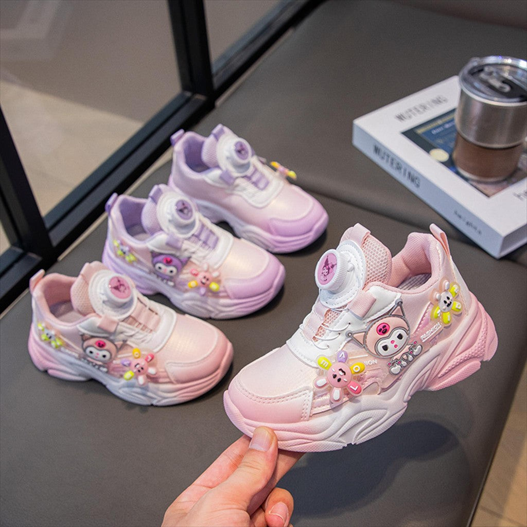 Super Junior [COD] Sepatu KUROMI MILLIE Sepatu Anak Perempuan Import 26-37 Usia 2-10Tahun