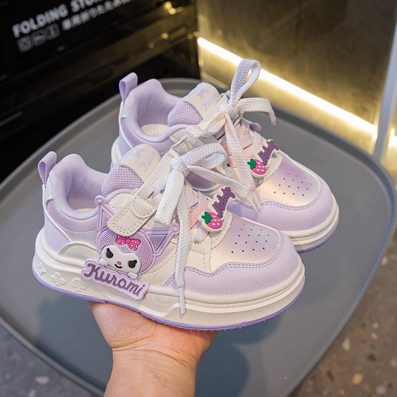 Sepatu KUROMI ALUNA Sepatu Anak Perempuan Import 26-34 Usia 2-10 Tahun