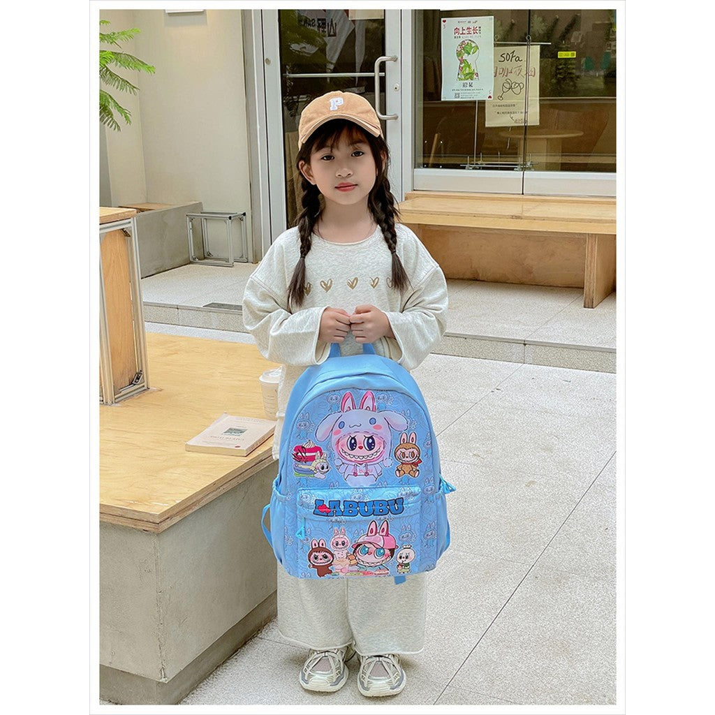Tas SEKOLAH RANSEL SD LABUBU ALORA Ransel Anak Perempuan Import Karakter