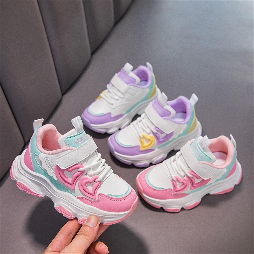 Super Junior [COD] Sepatu  VEDA Sepatu Anak Perempuan Import 26-37 Usia 2-10Tahun