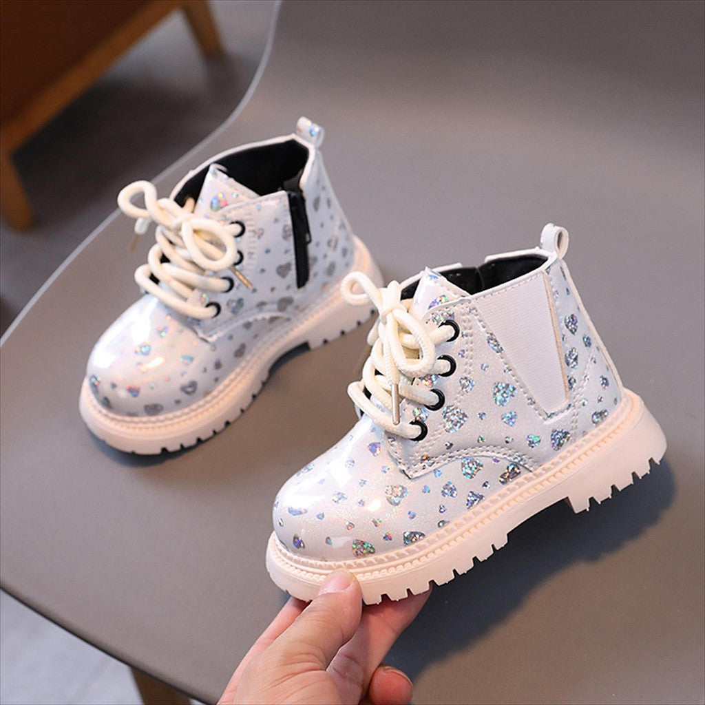 Super Junior [COD] Sepatu SHINJU Sepatu Boots Anak Perempuan Import 21-30 Usia 1-5Tahun