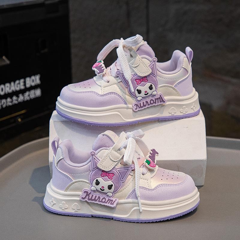 Sepatu KUROMI ALUNA Sepatu Anak Perempuan Import 26-34 Usia 2-10 Tahun