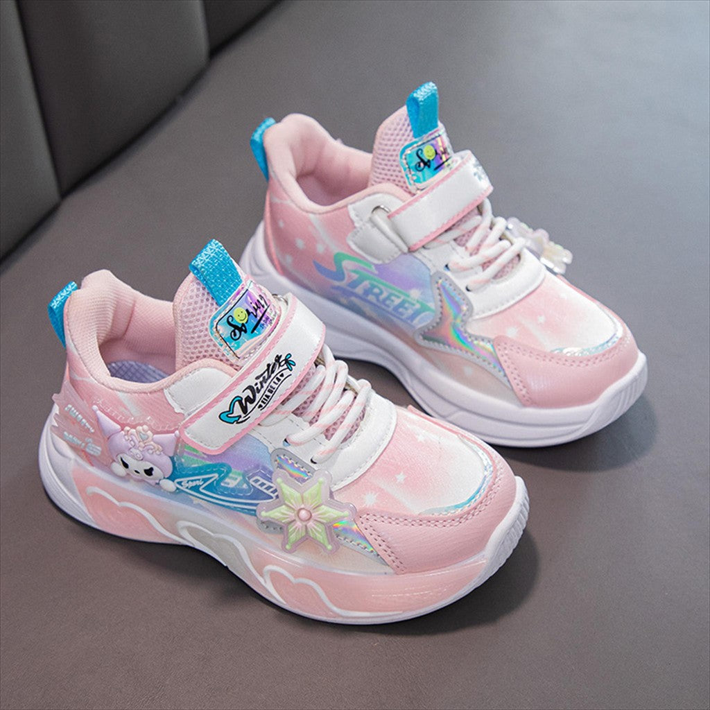 Sepatu KUROMI KENNA Sepatu Anak Perempuan Import 26-37 Usia 2-10Tahun