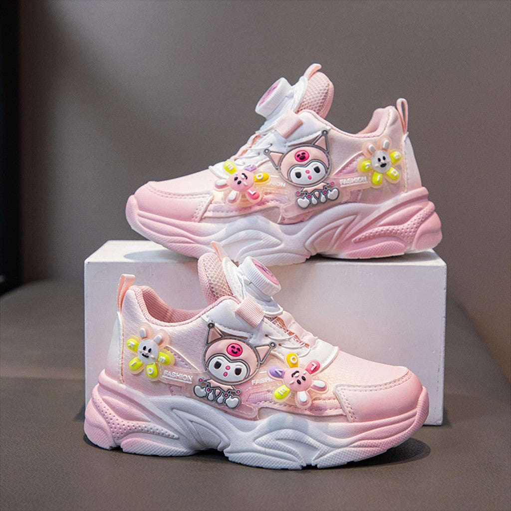 Super Junior [COD] Sepatu KUROMI MILLIE Sepatu Anak Perempuan Import 26-37 Usia 2-10Tahun