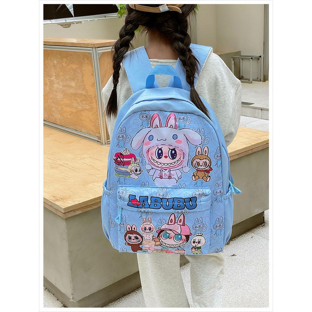 Tas SEKOLAH RANSEL SD LABUBU ALORA Ransel Anak Perempuan Import Karakter