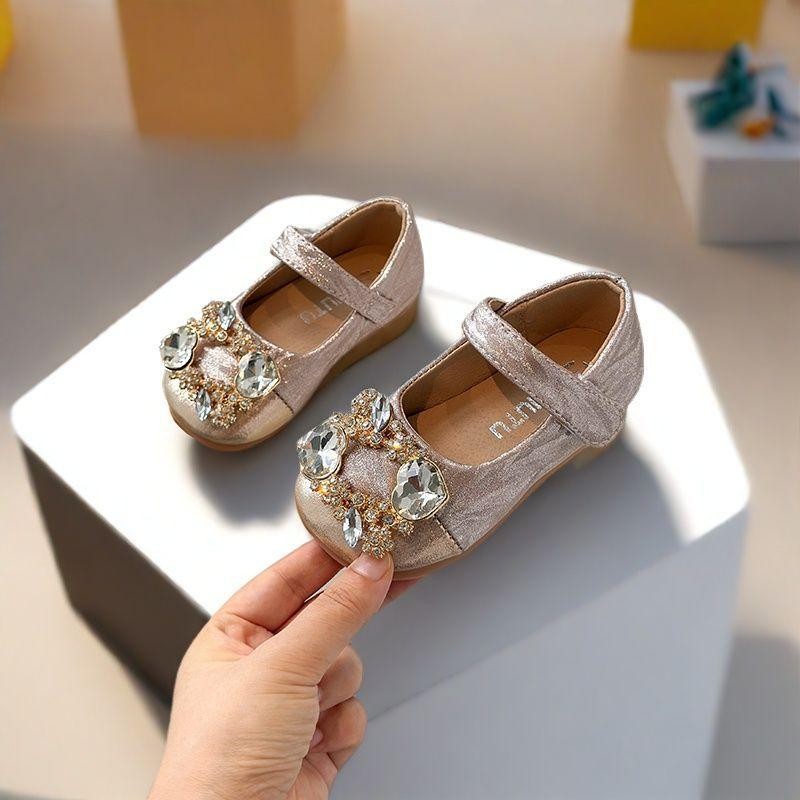 Sepatu VELVET Sepatu Pesta Anak Perempuan Import 23-34 Usia 1-7 Tahun